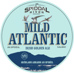 mile atlantic ale beer label